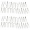 46Pcs Metal High Impedance Accessories Heating Wire Pyrographic Kit 1
