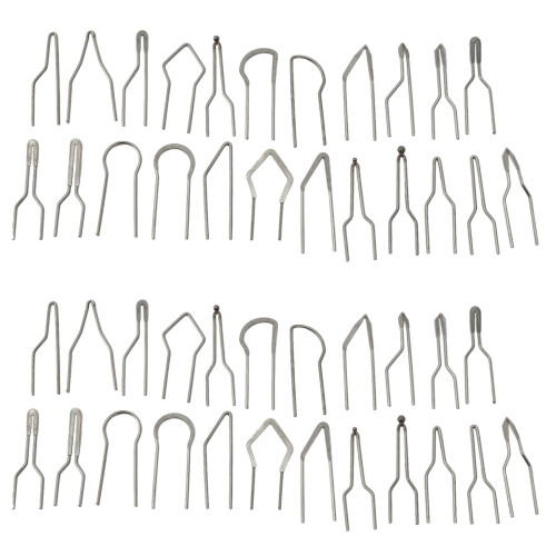 46Pcs Metal High Impedance Accessories Heating Wire Pyrographic Kit