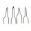 46Pcs Metal High Impedance Accessories Heating Wire Pyrographic Kit 5