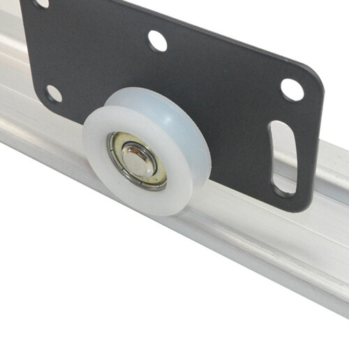 4Pcs/Set Iron Wardrobe Cabinet Wheel Cabinet Sliding Door Roller Set 2