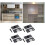 4Pcs/Set Iron Wardrobe Cabinet Wheel Cabinet Sliding Door Roller Set 2