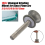 Diamond Grinding Wheel for Glass Airplane Straight Edge Chamfer(3mm) 3