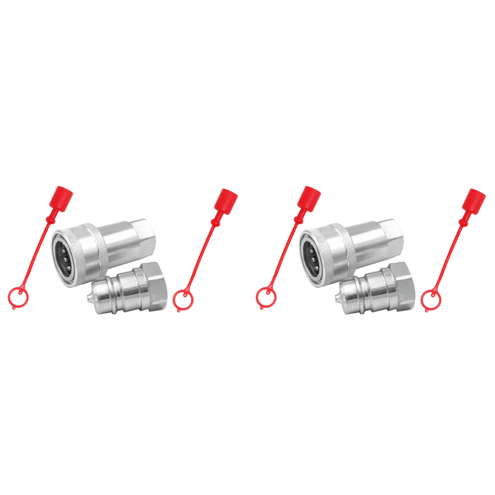 Quick Release Fitting Iso7241-A Npt Hydraulic Coupling Connector 4713231959349