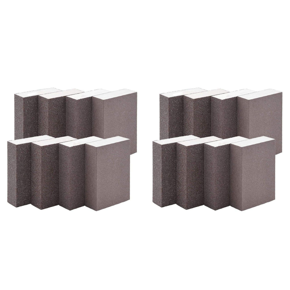 8Pack Sanding Sponges Coarse 60-220 Grits For Metal Wood Polish 4713231957376
