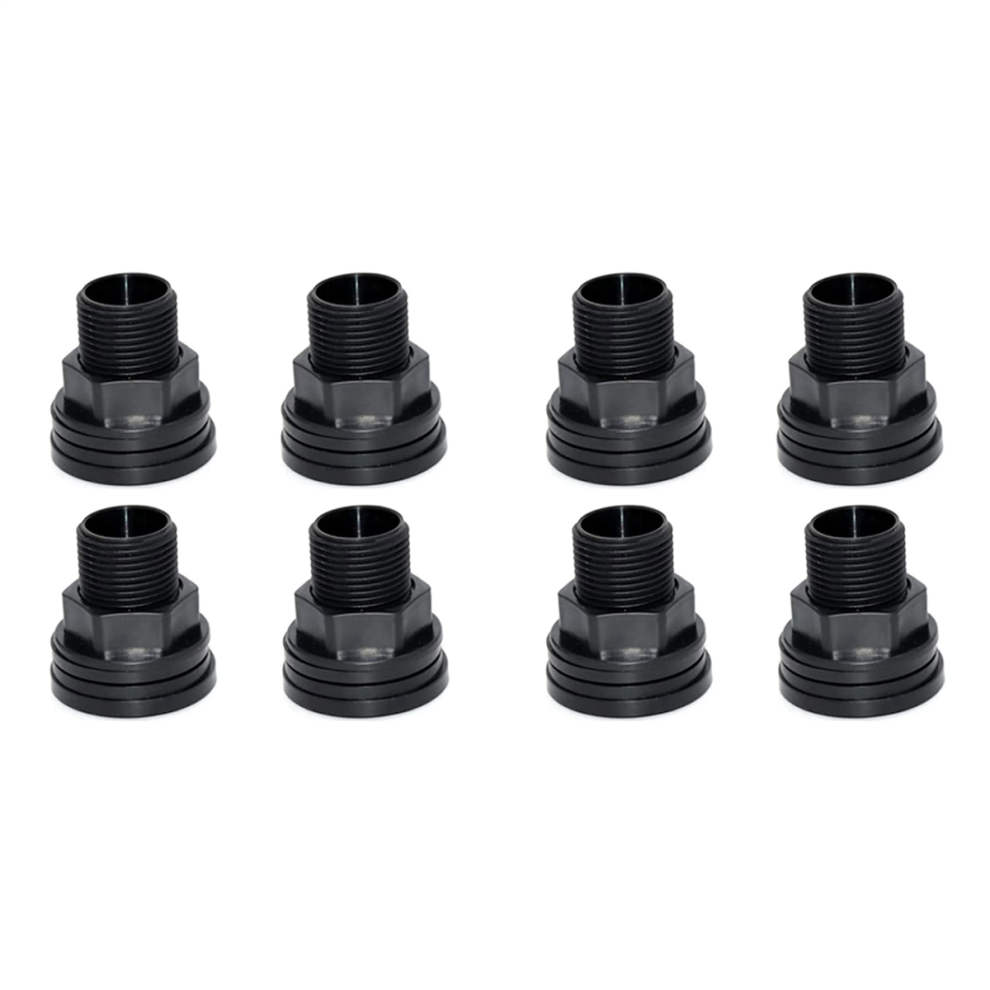 Pvc Bulkhead Fitting Double Threaded Bulkhead Water Tank Connector 4713231959295