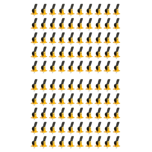 50 PCS Tile Tools for Leveling Installation, Reusable Leveling System