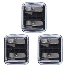 Precision Cosmetic Pencil Sharpener for Eyebrow Eyeliner 2 Holes