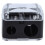 4X Precision Cosmetic Pencil Sharpener for Eyebrow Eyeliner 2 Holes 3
