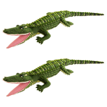 100cm Stuffed Animal Real Life Alligator Plush Toy