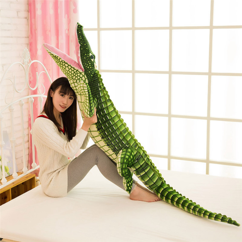 100cm Stuffed Animal Real Life Alligator Plush Toy 1