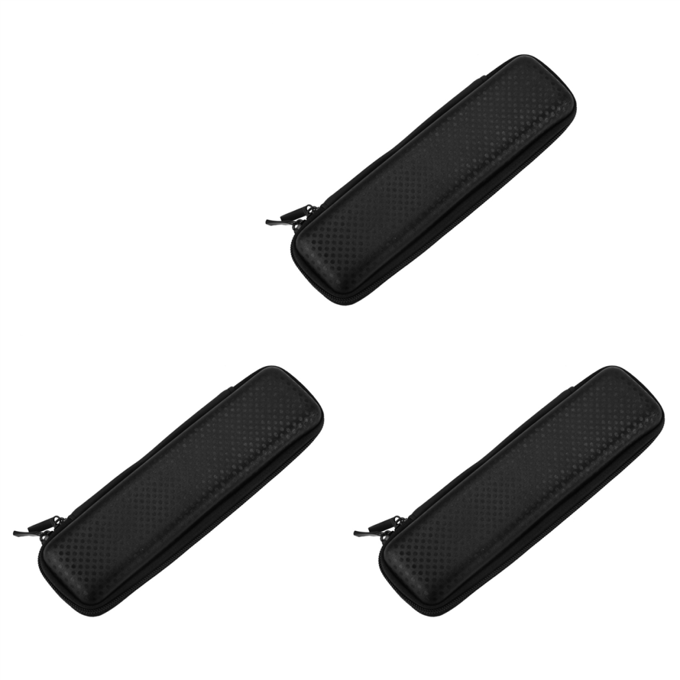 Black Dot Pencil Pen Case Cosmetic Pouch Makeup Bag