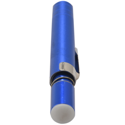 1 pcs Black Aluminum alloy Chalk Keeper Holder (blue)