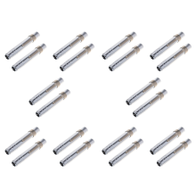 2 PCS Silver Aluminum alloy Chalk Keeper Holder