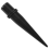18 Pieces Ear Tapers Full Kit Acrylic Earring Stretcher Tunnel(Black) 4