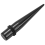 18 Pieces Ear Tapers Full Kit Acrylic Earring Stretcher Tunnel(Black) 3