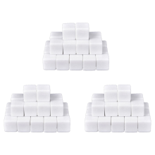 16MM Acrylic Cubes Blank Dice for ,Math Counting 50PCS