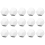 30 Pack 22MM Blank White Dice Set D12 Dice Cubes for Game,Fun,DIY 2