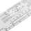 4X Essential EKG Ruler Pocketcard in English 5