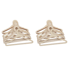 Lot 10pcs Cintres en Bois Manteaux Vestes Pour Poupee (15cm 1)