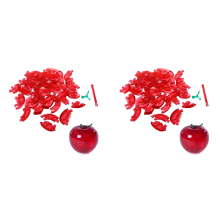 3D Crystal Puzzle - Red-