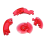 3D Crystal Puzzle - Red- 4