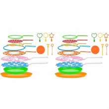 15PCS Big Wand Kit for Kids Bubble Making Toy