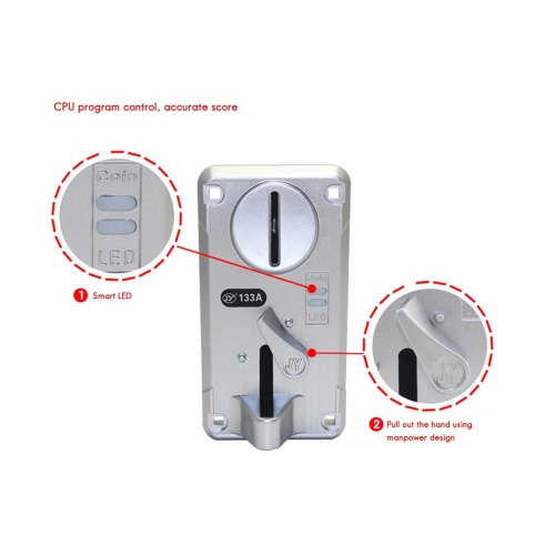 Coin Acceptor Coin Pusher for Vending Machine Arcade Game Ticket 1