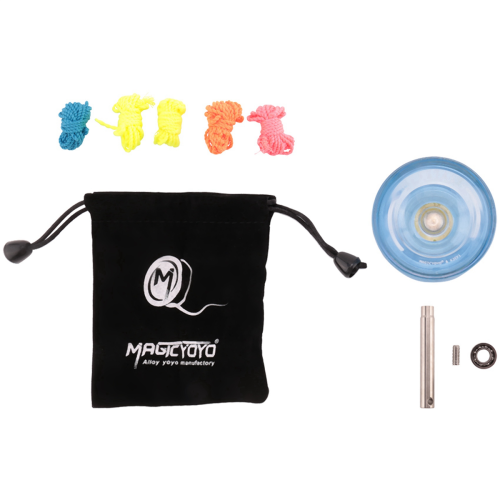 K2 Plus Crystal Responsive Yoyo,Dual Purpose Yo-Yo,Blue 2