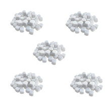 50 Pack 16MM Blank White Dice Set Acrylic D6 for Game,Party,Fun,DIY