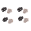 48 Pcs 16mm Dice Counters Token Dice Dice D6 for ,,Card Gamings 1