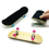 10 Pcs 29mm Fingerboard Trucks Finger Skateboard Deck with Nuts 3