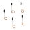 3 Color Traffic Light Signals Ho Oo Scale 6 Led For Diy Sand Table 1