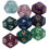 18Pcs 12-Sided Astrology for Constellation Divination Toys Type A 2