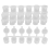 5 Strips 30 Pots Empty Paint Strips, 10Ml/ 0.35Oz Paint Pot Strips 2