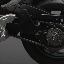 1:12 H2 R Motorcycle Diecast Alloy Model Toy Collection Black