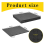 4 PCS Pick Apart Foam Insert Pluck Pre Square Sheet Foam B 7