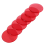 100pcs Clear Red Plastic Bingo Chips 1.9cm 3