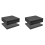 4 PCS Pick Apart Foam Insert Pluck Pre Square Sheet Foam B 1