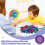 400 Pieces Plastic Poker Chips Game Chips 4 Colors Counter Card, 1 5