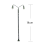 5Pcs Model Railway Lamp Lattice Mast Light HO 1:87 Scale LED Light 4