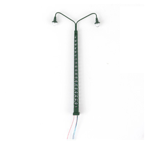 5Pcs Model Railway Lamp Lattice Mast Light HO 1:87 Scale LED Light 2
