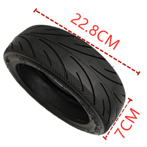 2X No Inflation Explode Proof Tire Compatible for Max Black 2