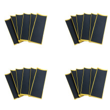 20Pcs/Lot Black Fingerboard Deck Uncut Tape Stickers Tape 38x110mm