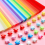 2060 Sheets Star Origami Paper Double Sided Decoration Paper Strips 6