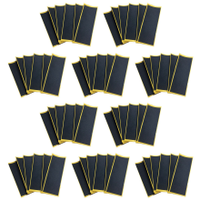20Pcs/Lot Black Fingerboard Deck Uncut Tape Stickers Tape 38x110mm
