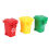 3 Pack Toy Garbage Truck Replacement Parts, Simulated Trash Can 4
