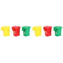 3 Pack Toy Garbage Truck Replacement Parts, Simulated Trash Can