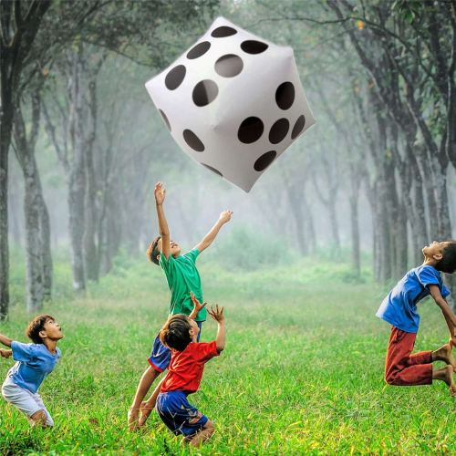 3 Pack Jumbo Inflatable Dice 12 Inch Giant Inflatable Jumbo Dice 1