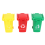 3 Pack Toy Garbage Truck Replacement Parts, Simulated Trash Can 3