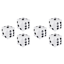 3 Pack Jumbo Inflatable Dice 12 Inch Giant Inflatable Jumbo Dice